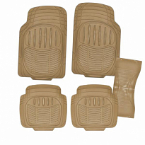 Коврик салона SKYWAY Hot-2 5пр. Полиуретановый Бежевый (п:72*49см,з:44*48.5см, с:60*26см)